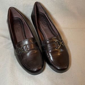 LifeStride® Soft System Loafers new 7.5 copper brown